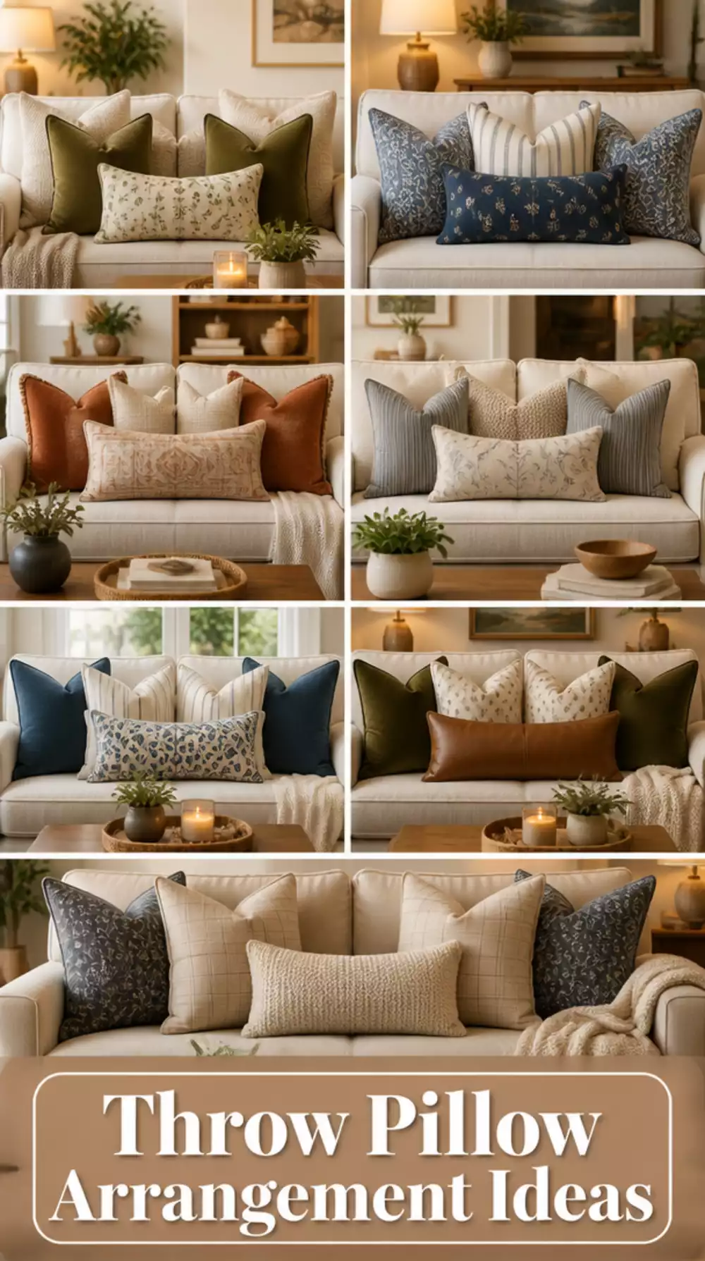 Why the Right Throw Pillow Arrangement Is the Cheapest Living Room Styling Upgrade