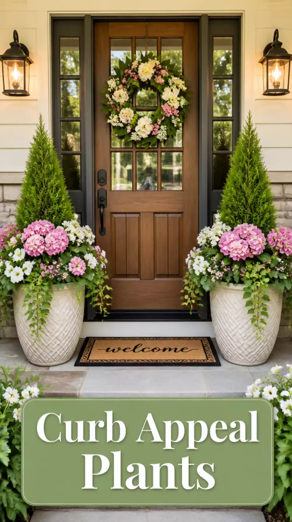 Why a Front Porch Potted Plant Pair Flanking the Door Is the Cheapest Kerb-Appeal Upgrade