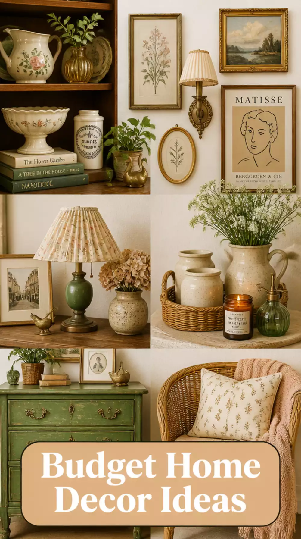 Why Thrift Stores Are the Best Source for Budget Home Decor That Has Real Character