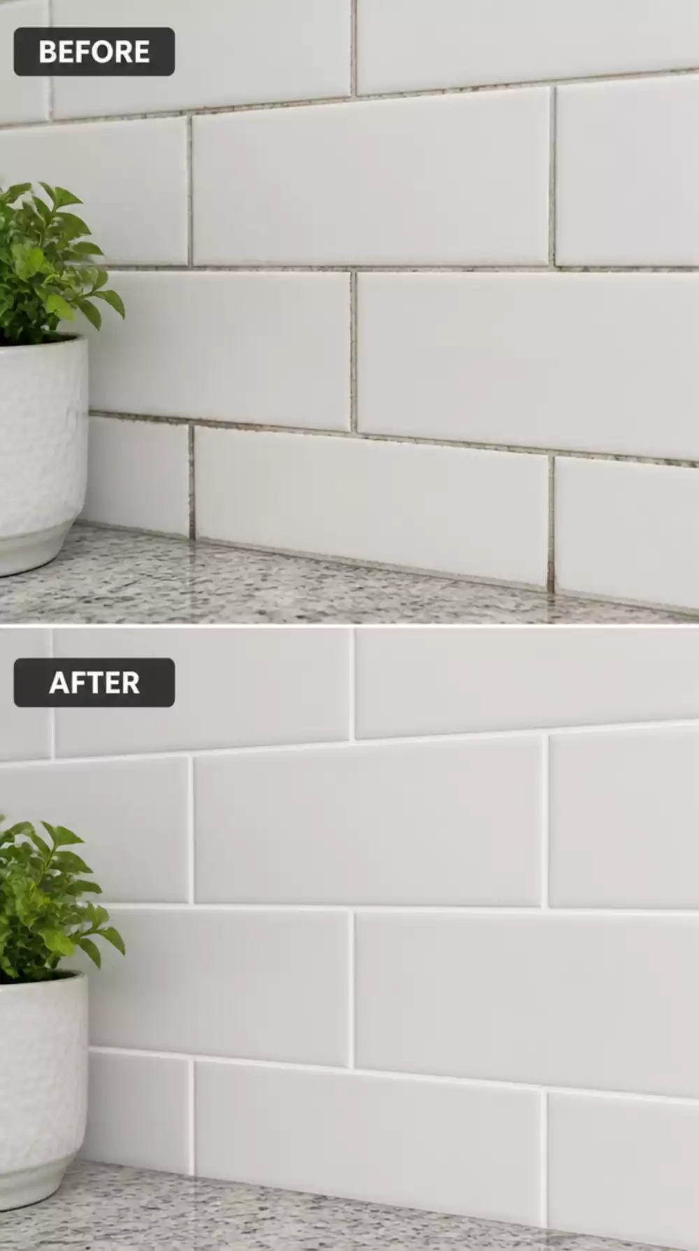 The Kitchen Grout Pen Trick That Refreshes Dirty Tile Grout Lines for Under Five Dollars