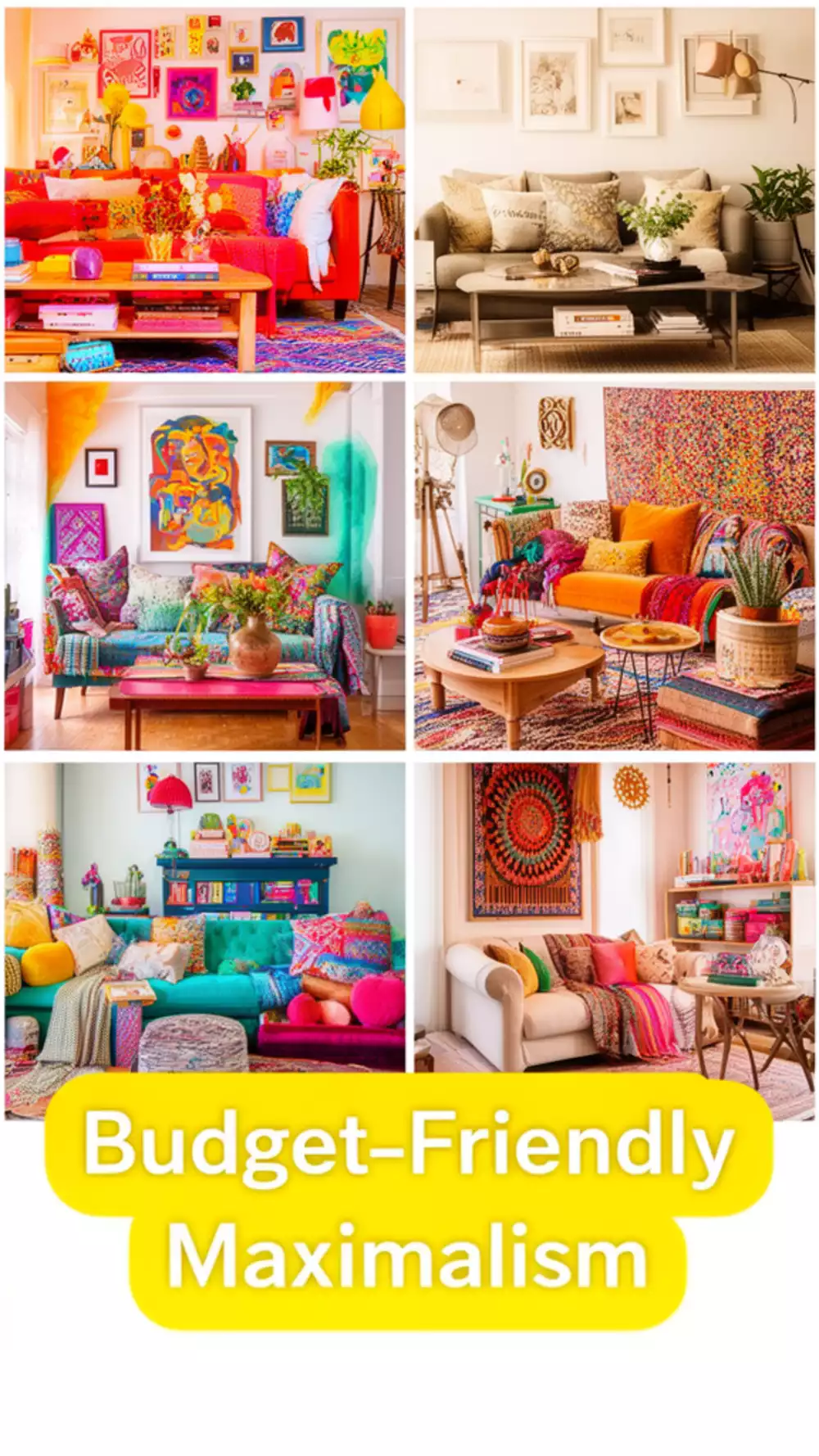 Why Maximalist Decor Is Actually the Most Budget-Friendly Style Because Nothing Ever Matches