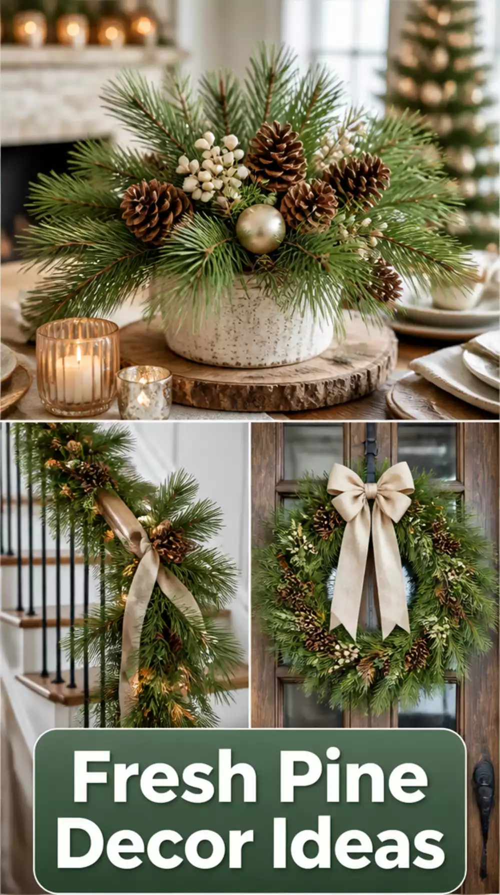 Why Fresh Pine Branches Make the Best Free Christmas Decor