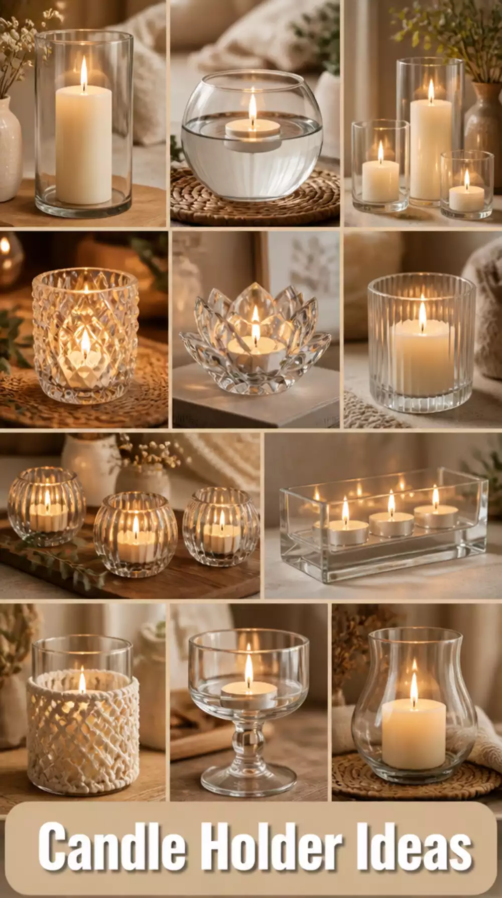 Why the Most-Saved Amazon Home Decor Item Is a Simple Clear Glass Candle Holder