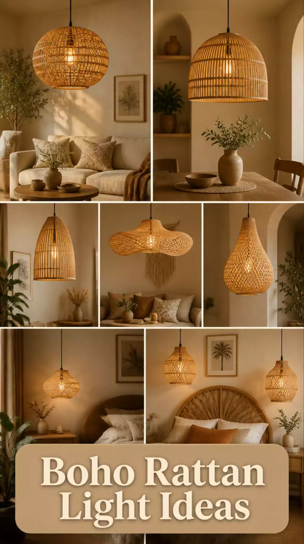 The Boho Rattan Pendant Light Trick That Adds Warmth Without Rewiring Anything