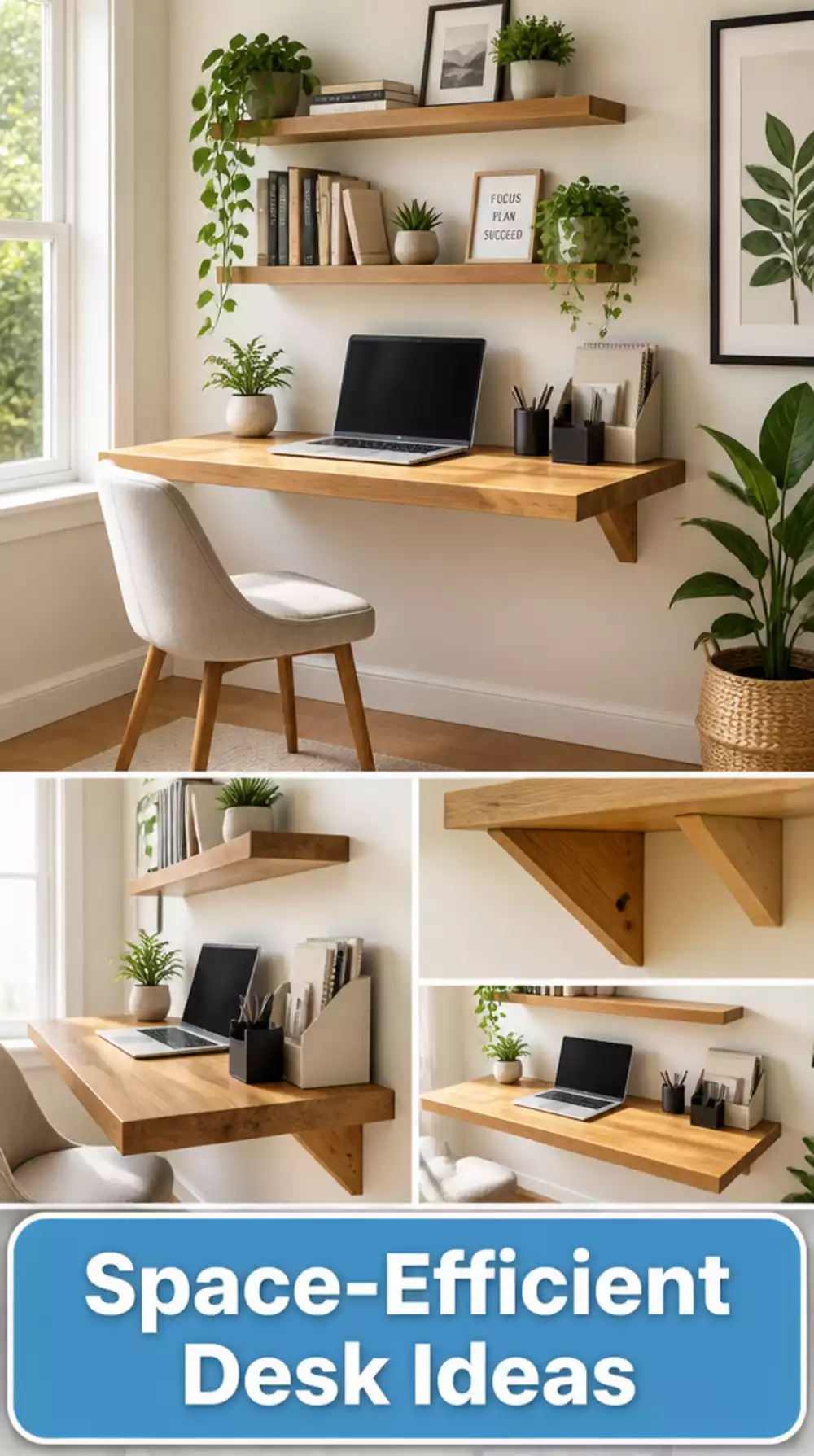 Why a DIY Floating Shelf Desk Is the Most Space-Efficient Home Office Upgrade for Renters