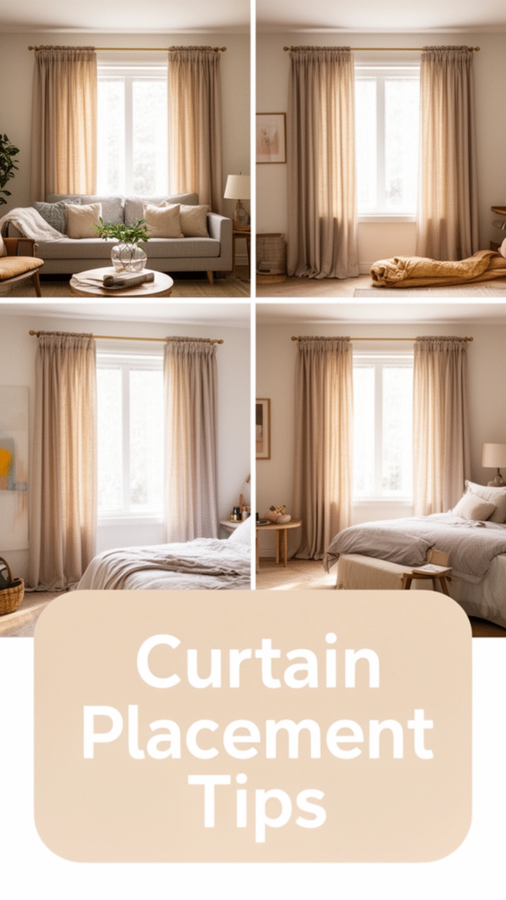 Why Hanging Curtains Six Inches Above the Window Frame Changes an Entire Room Instantly