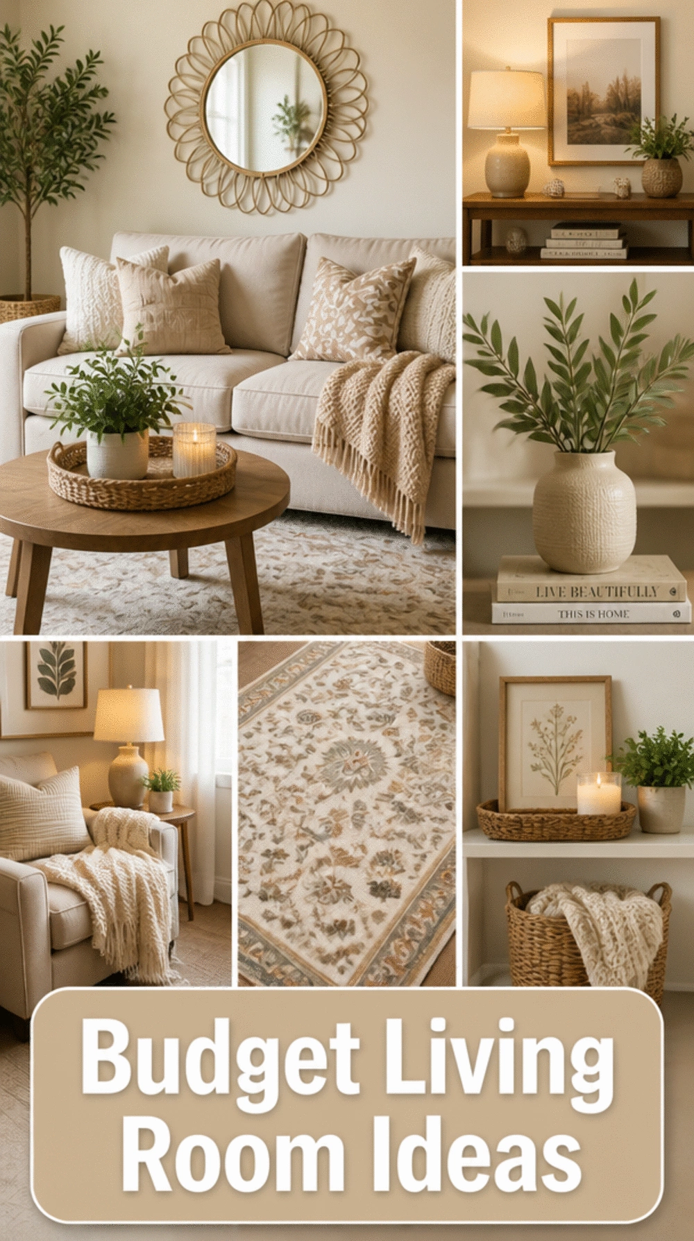 The Living Room Neutral Palette Trick That Makes a Budget Space Look Intentionally Designed