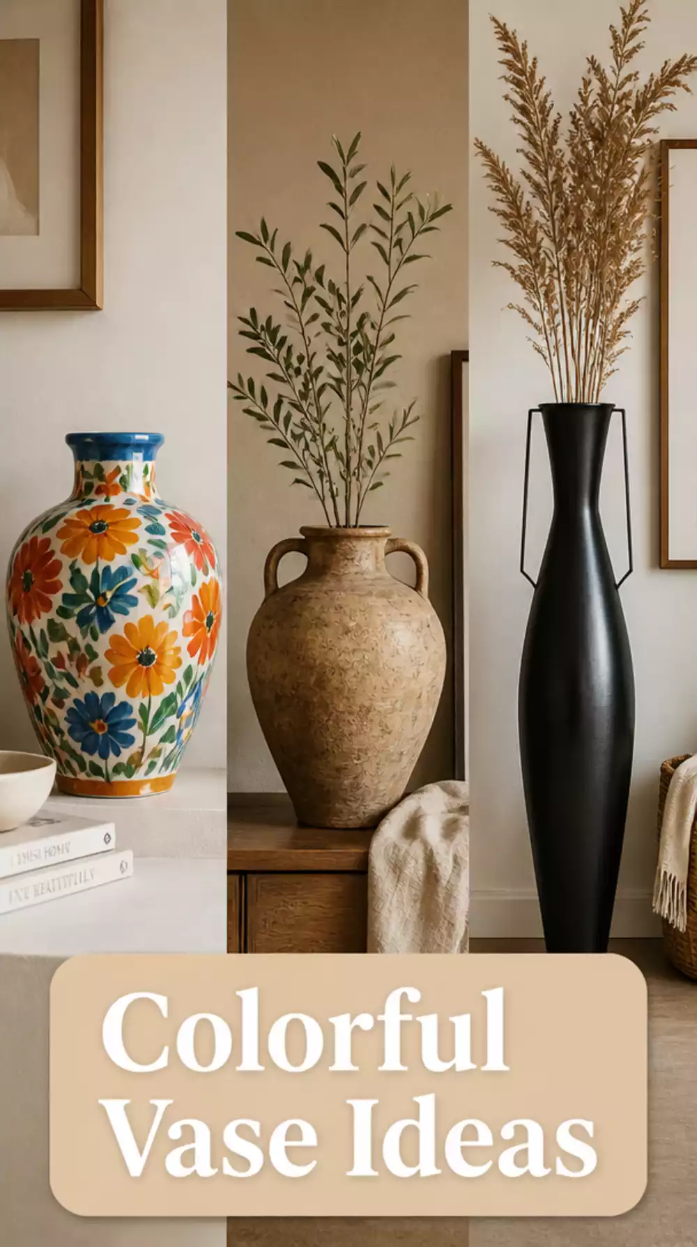 Why One Deeply Coloured Vase on a Neutral Shelf Is the Easiest Eclectic Decor Move