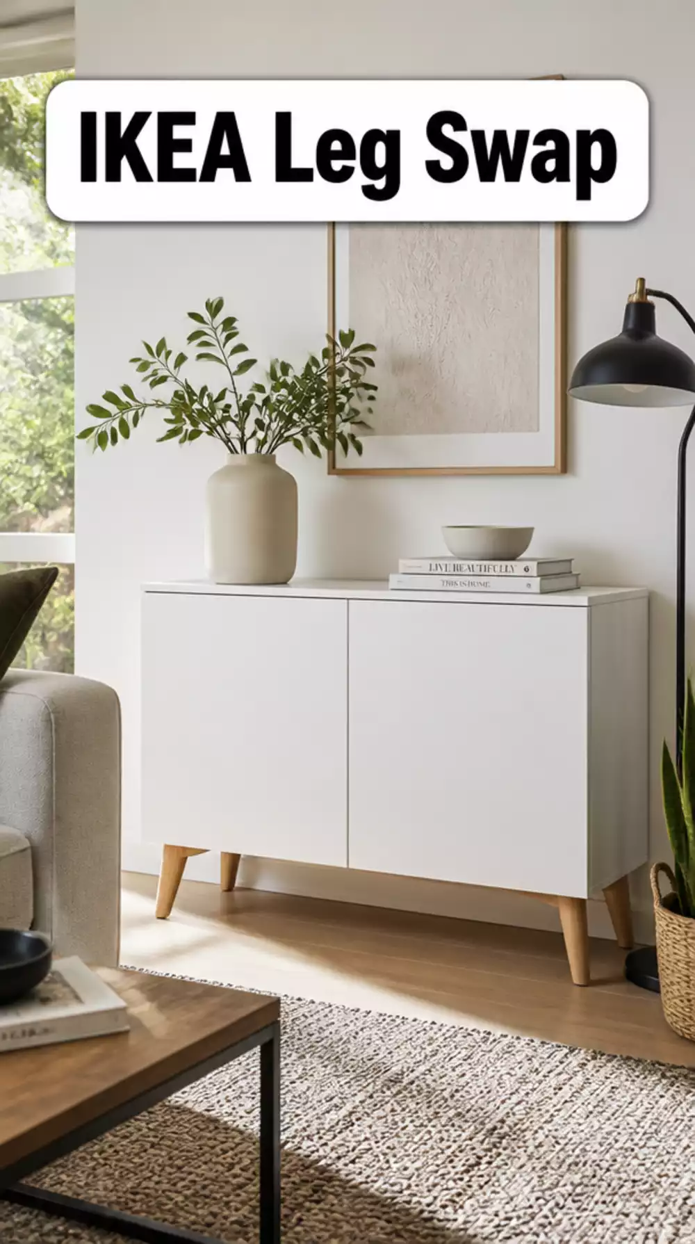DIY Furniture Leg Swap: Instantly Upgrade IKEA Furniture