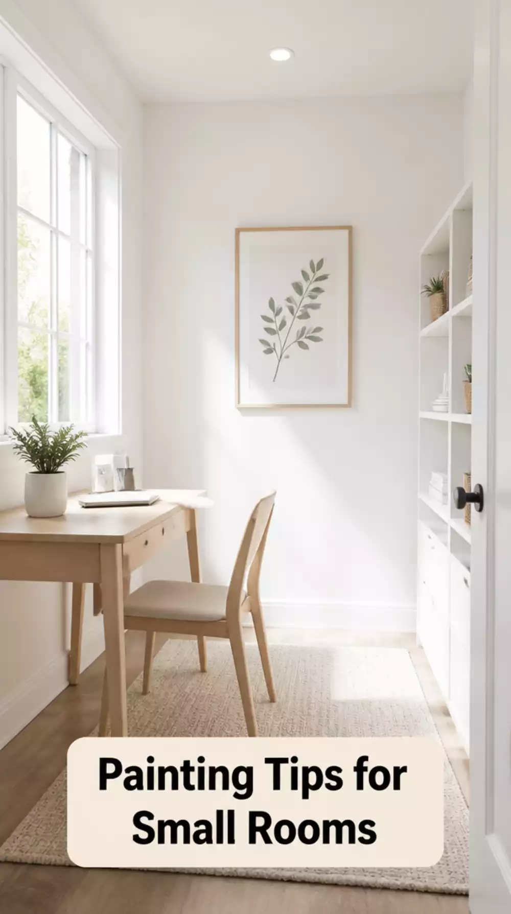 Why Painting Small Room Walls and Ceiling the Same Colour Makes a Tiny Room Feel Larger