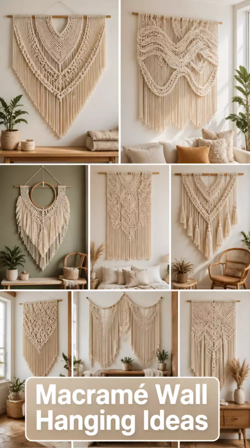 Why a Single Oversized Macramé Wall Hanging Is the Fastest Way to Achieve a Boho Room