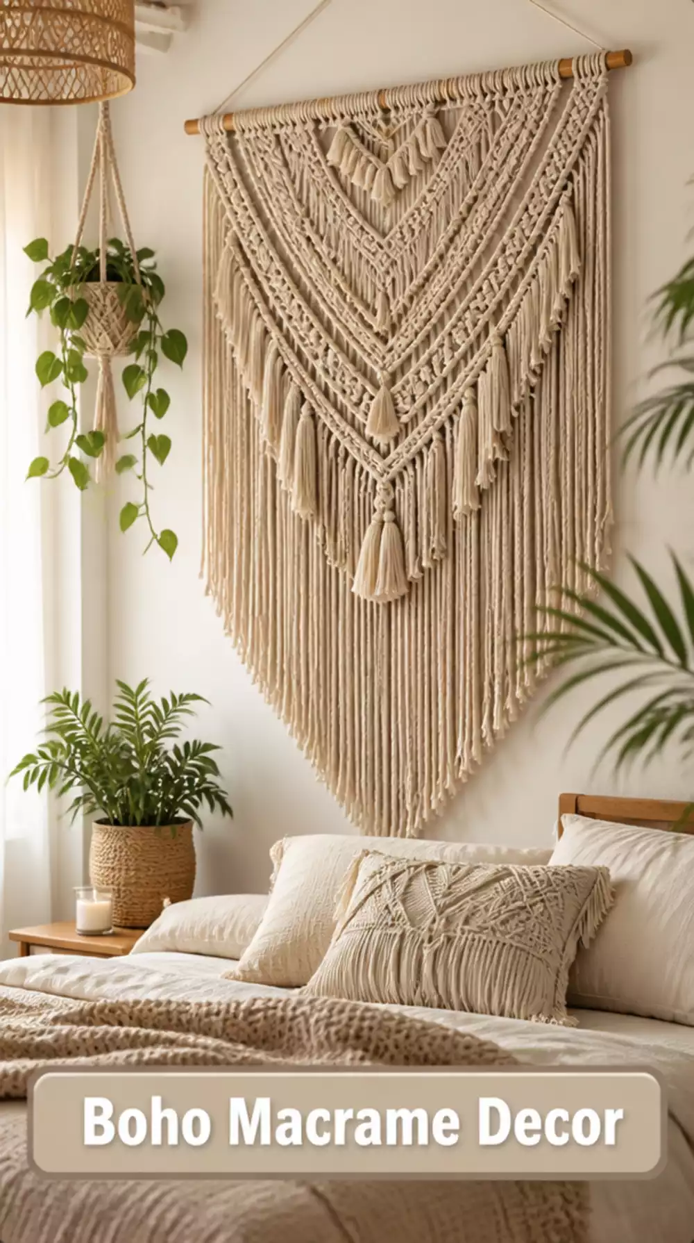 Boho Macrame Wall Hanging Ideas