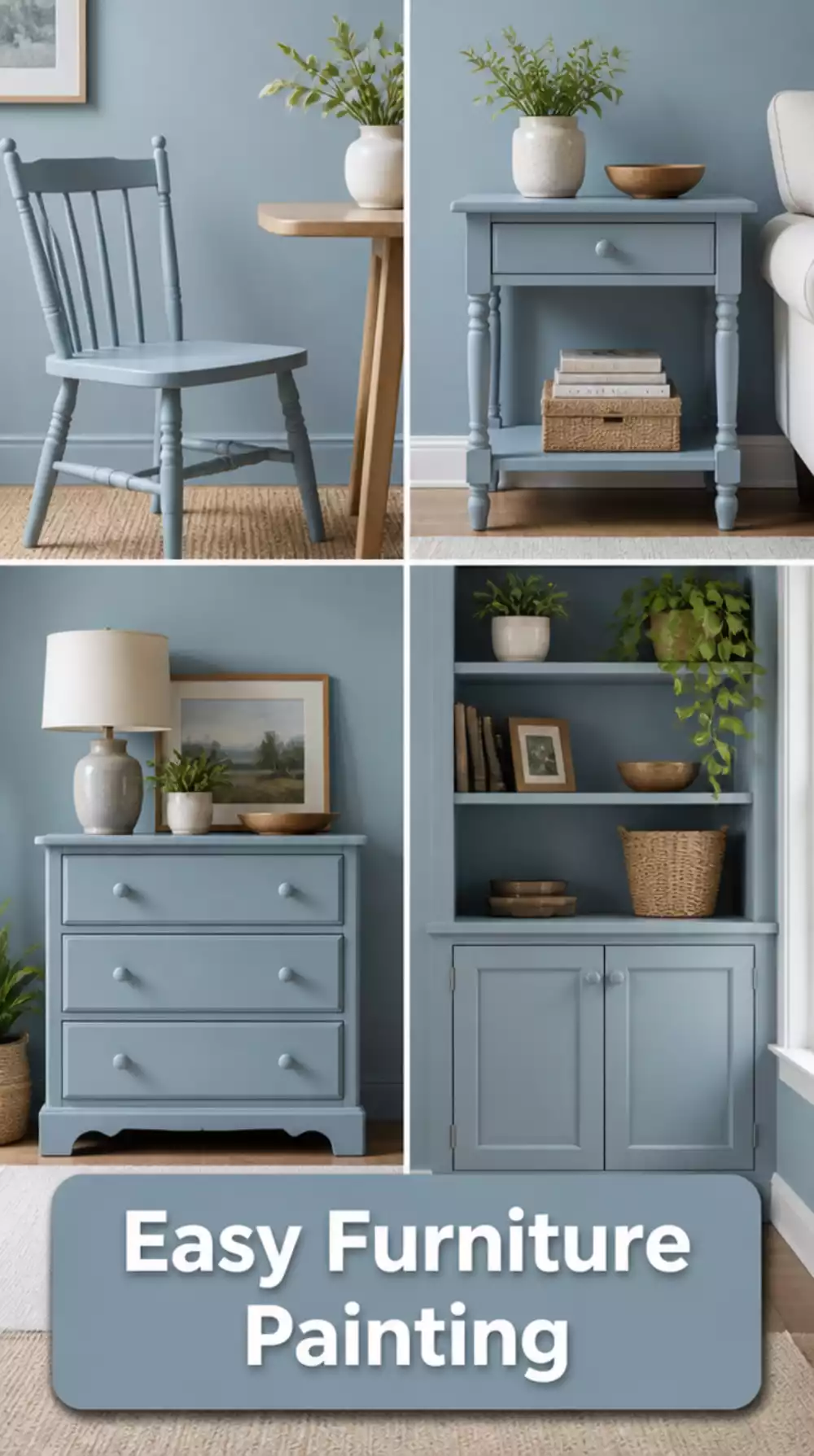 Why Painting Any Secondhand Piece in the Same Colour as the Wall Makes It Look Designed