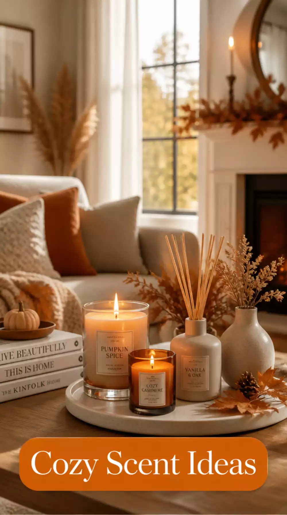 Candle and Diffuser Corner Trick for Cozy Living
