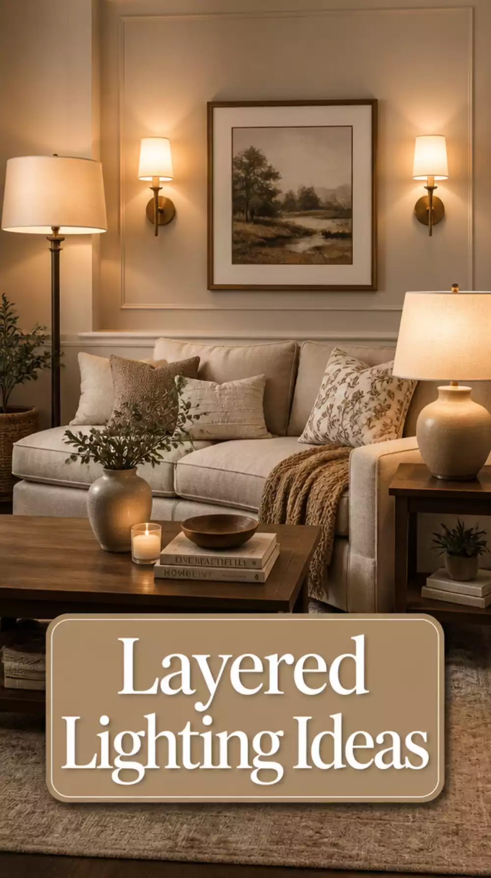 Why Layering Three Light Sources Is the Cheapest Living Room Upgrade You Can Make