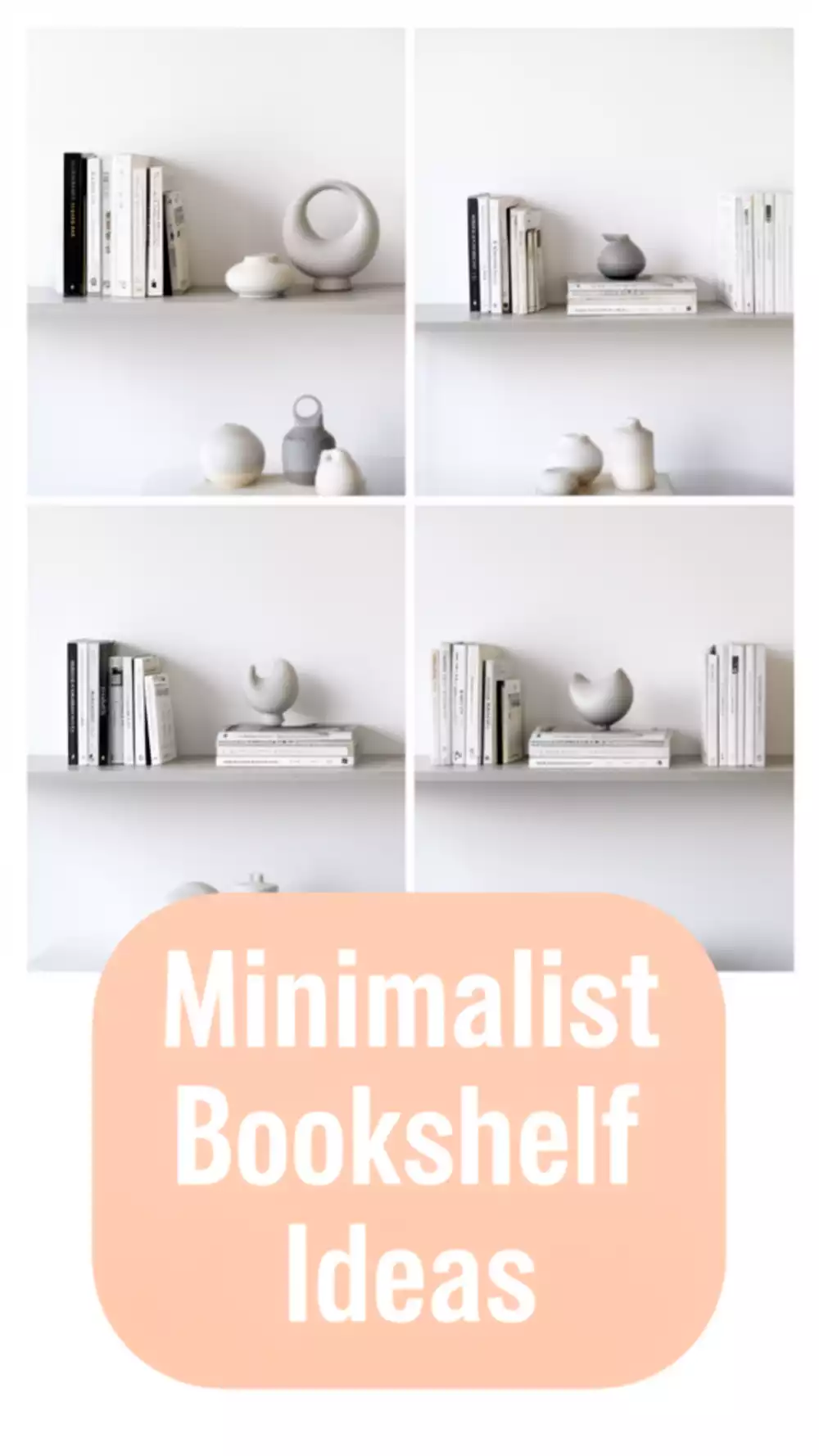 Why Removing Half the Books from a Bookshelf and Adding Three Objects Makes It Look Better