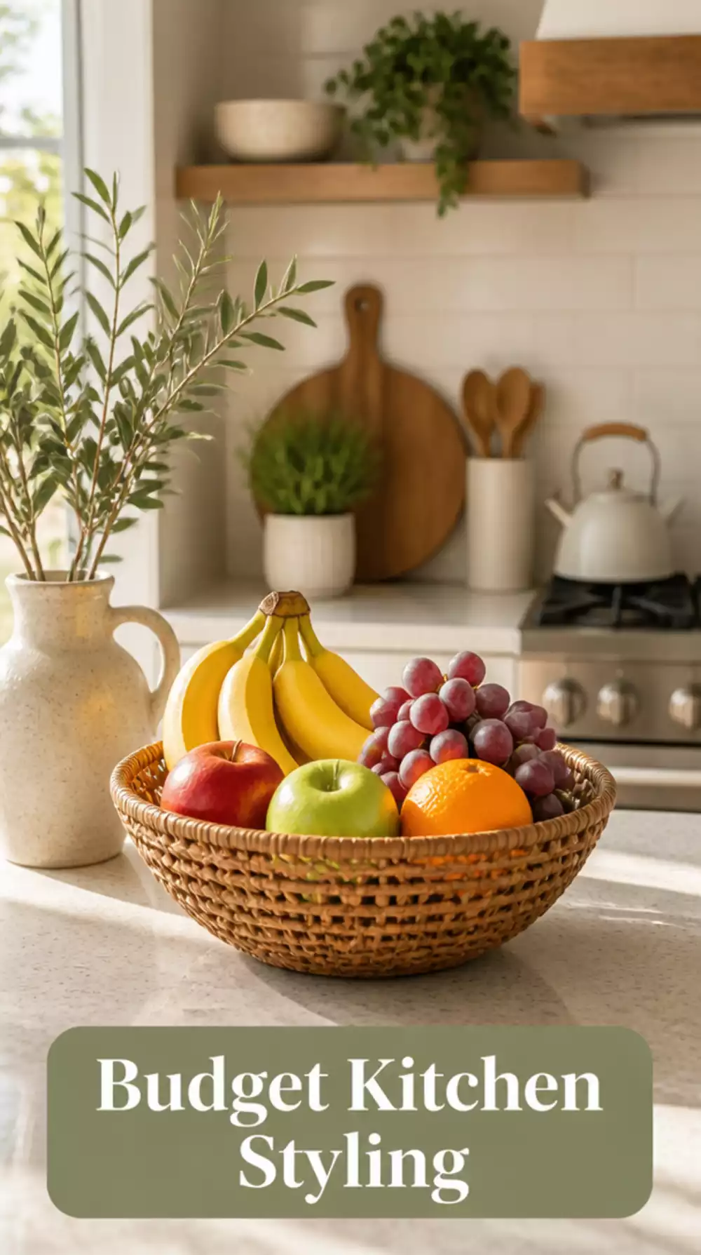 Why a Single Rattan Fruit Bowl Makes a Budget Kitchen Counter Look Styled