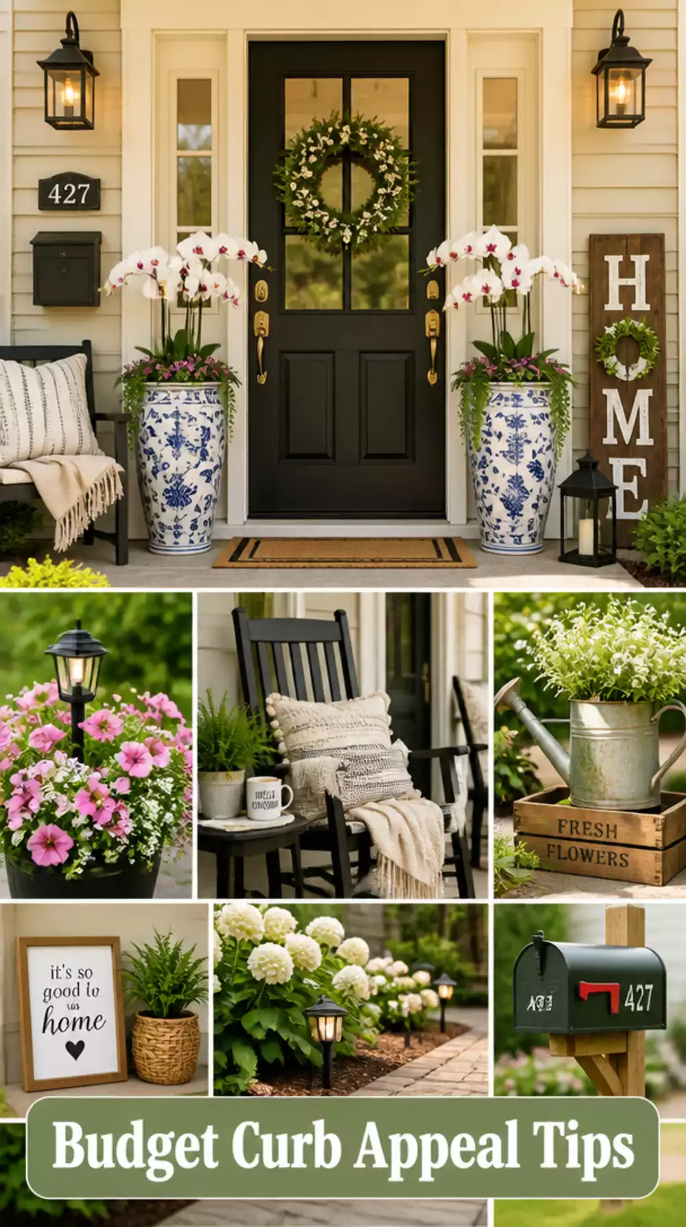 Why a Front Porch Potted Plant Pair Flanking the Door Is the Cheapest Kerb-Appeal Upgrade