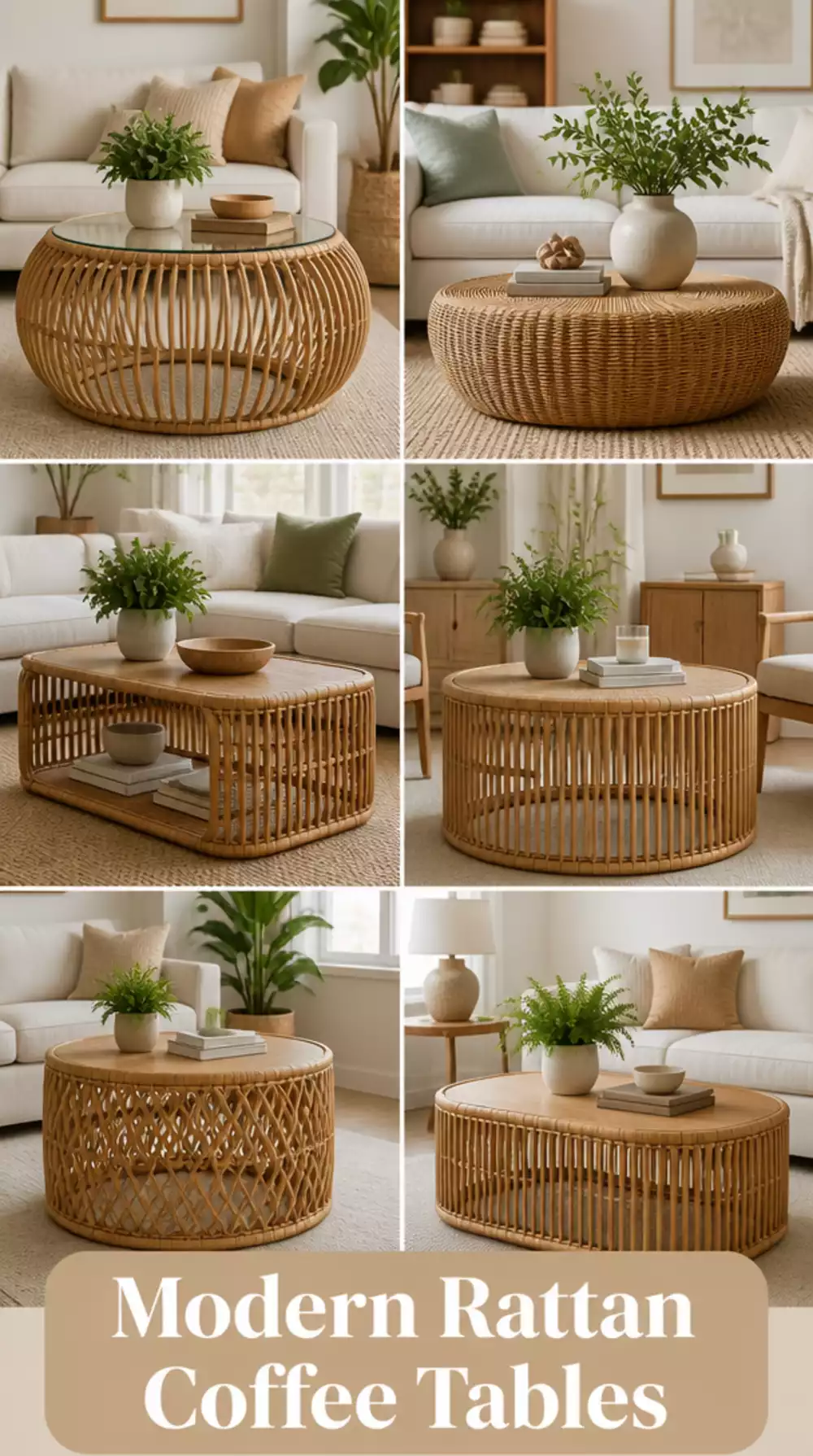 Living Room Rattan Coffee Table Swap That Modernises a Dated Living Room for Under Sixty Dollars