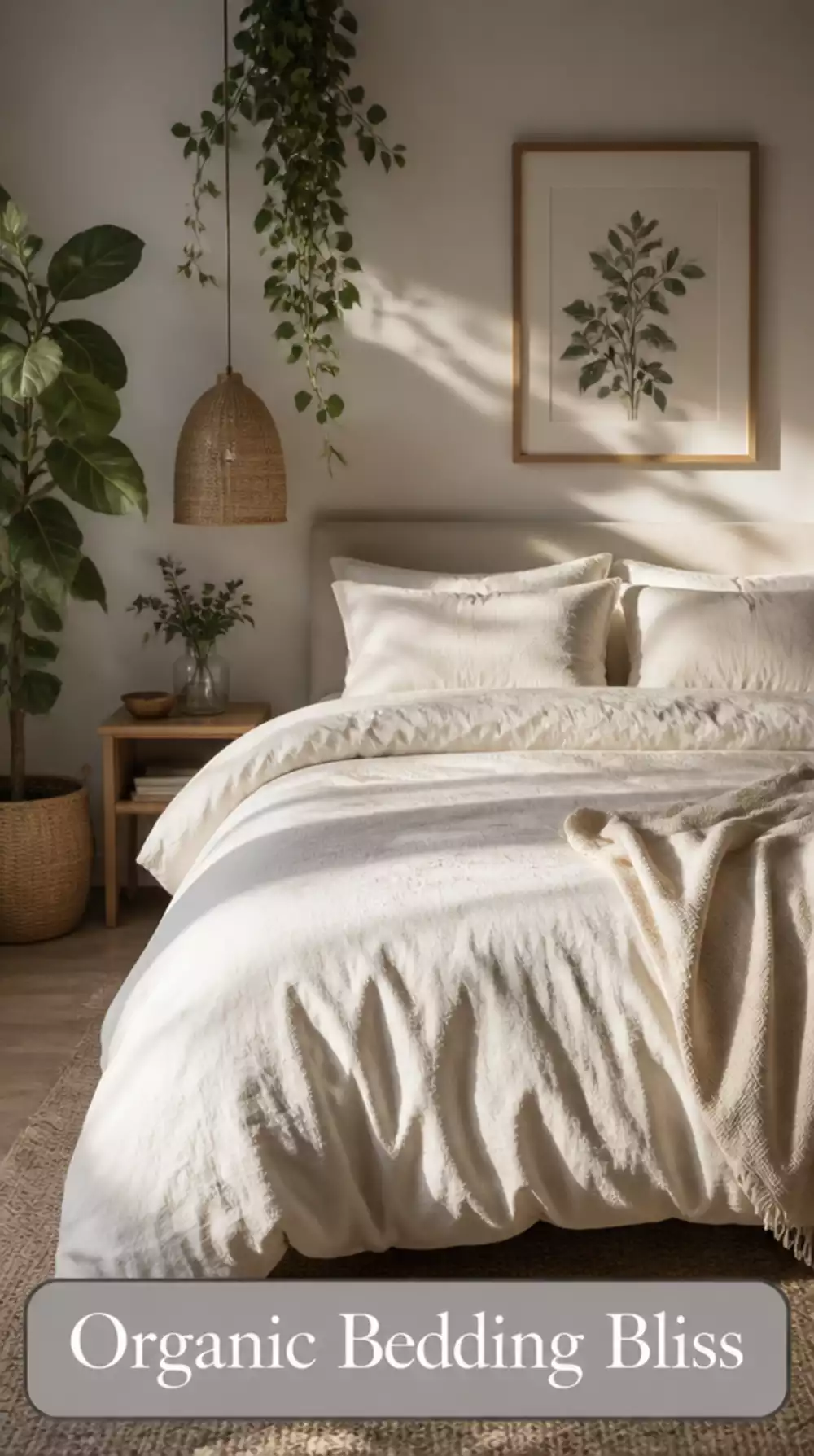Organic Cotton Duvet Cover for Low-Waste Bedroom