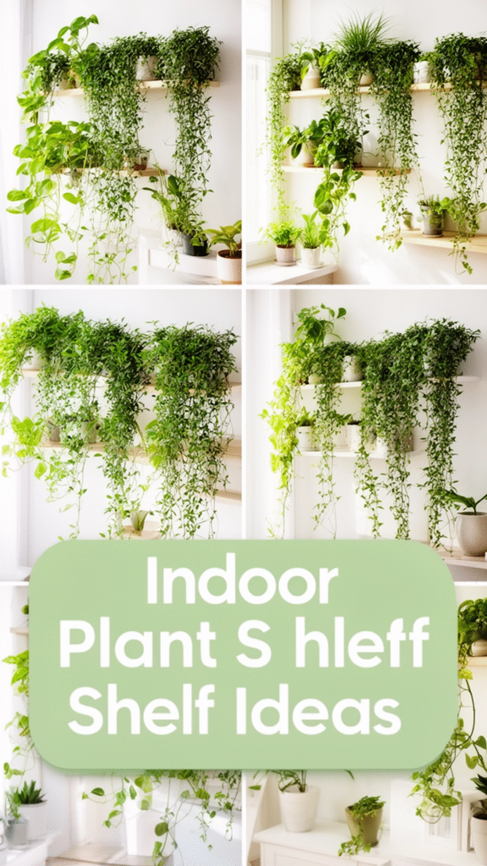 The Indoor Trailing Plant Shelf Trick That Cascades Greenery Like an Outdoor Garden Wall