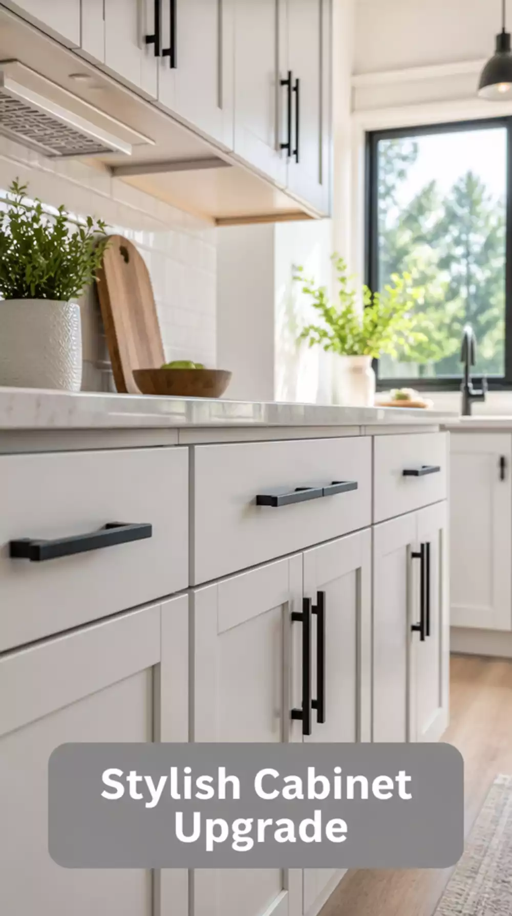 Why Swapping All Cabinet Hardware to Matte Black Is the Cheapest Modern Upgrade Available