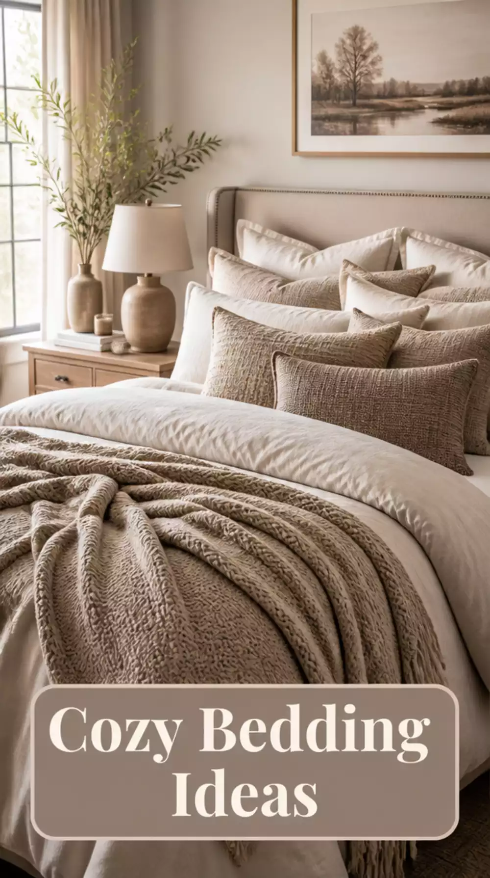 Bedroom Linen Bedding Set in a Warm Neutral That Instantly Elevates the Whole Room